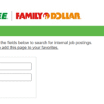 welcome to dollar tree mycareer portal